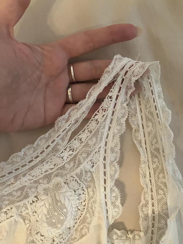 Vintage Edwardian Lace Blouse (Circa Early 1900s)