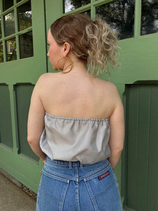 Array Studio Bubble Top – Handmade, One Size, Stretch Fit