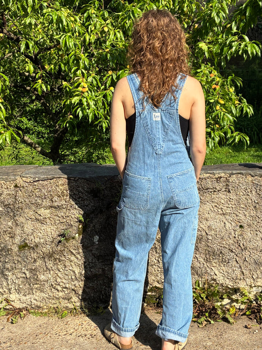 Blue Vintage Lee Denim Overalls