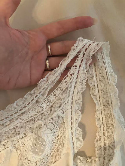 Vintage Edwardian Lace Blouse (Circa Early 1900s)