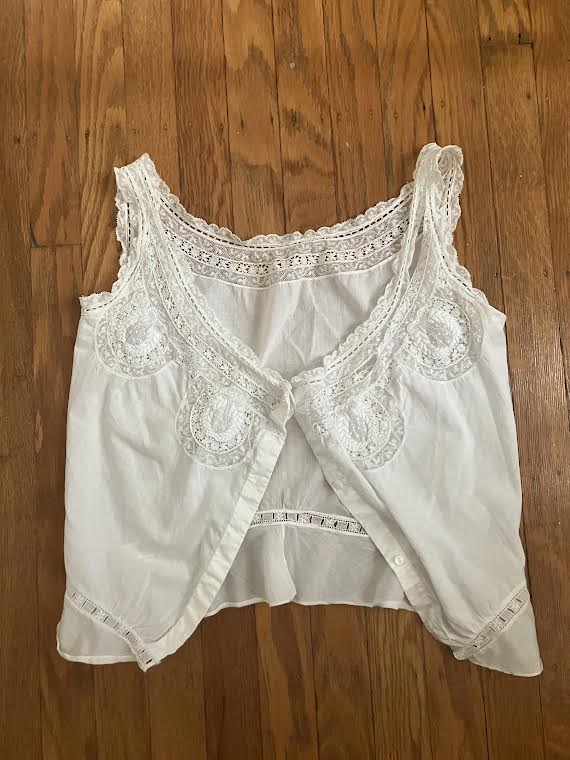 Vintage Edwardian Lace Blouse (Circa Early 1900s)