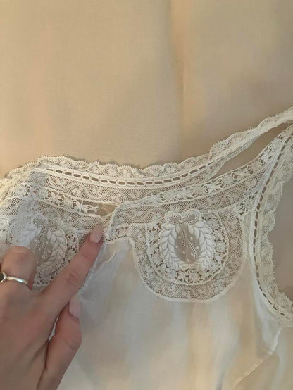 Vintage Edwardian Lace Blouse (Circa Early 1900s)