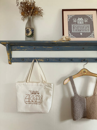 Array Studio Embroidered Tote Bag