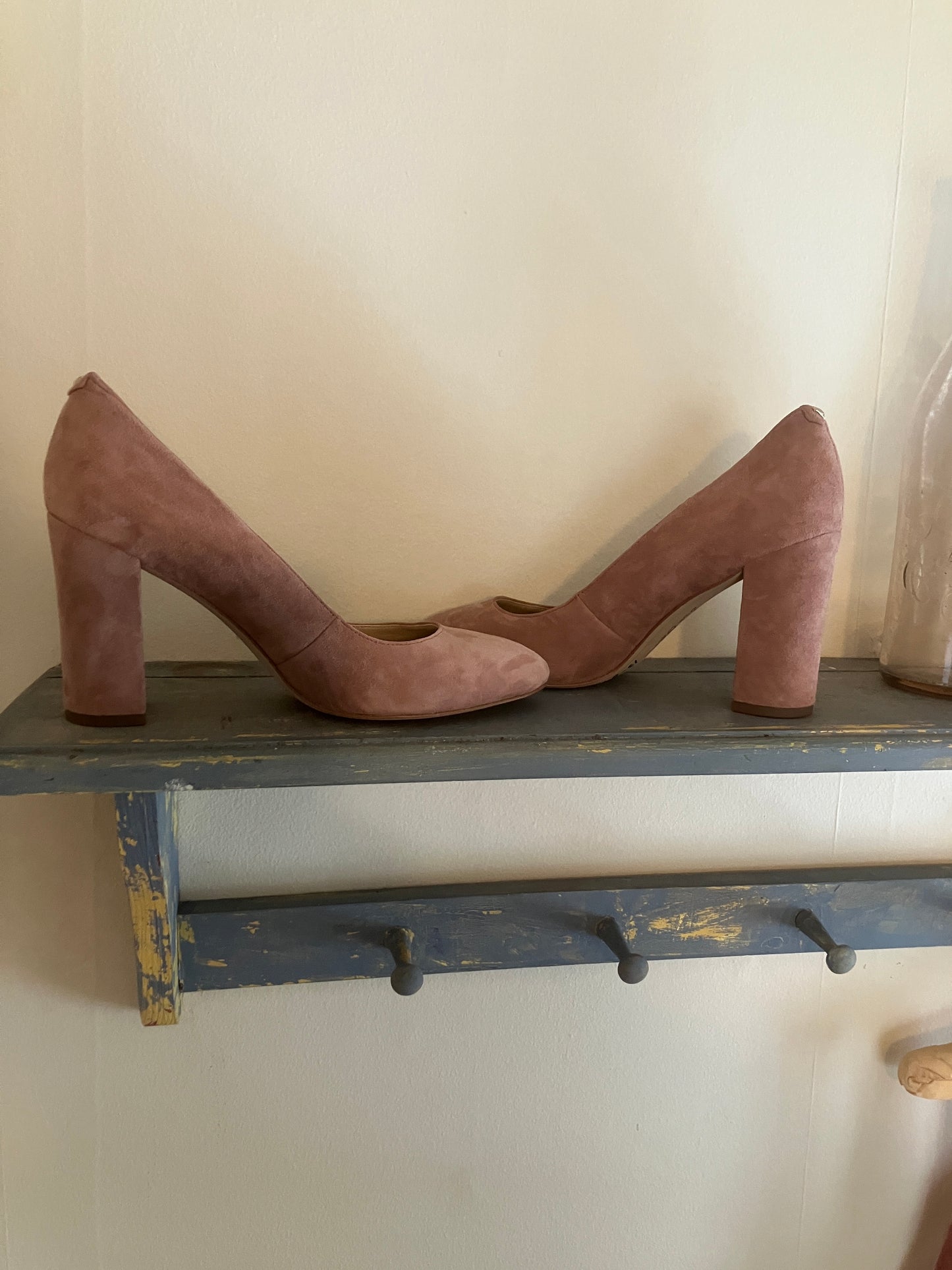 Sam Edelman Mauve Suede Heels – Size 8