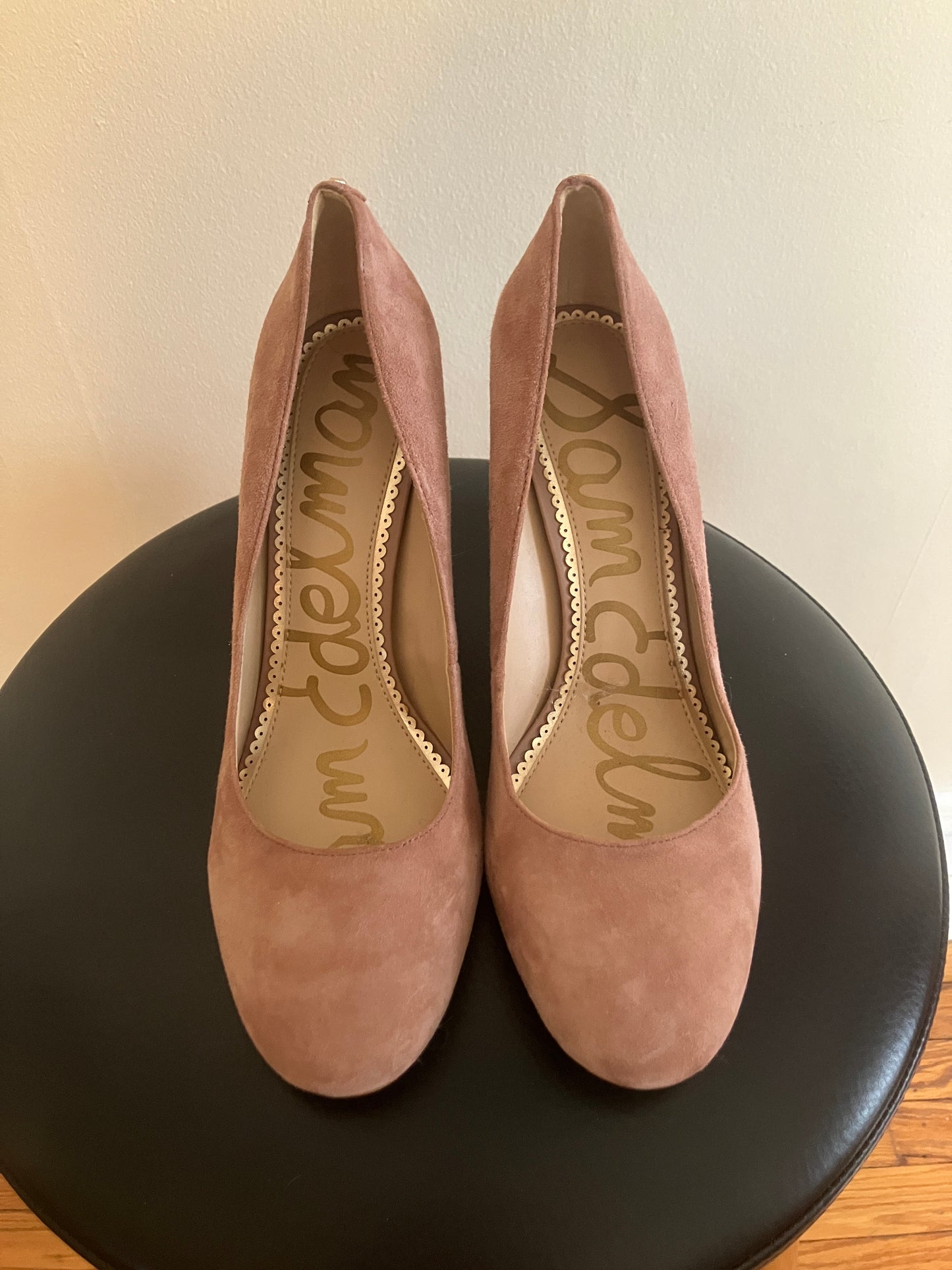 Sam Edelman Mauve Suede Heels – Size 8