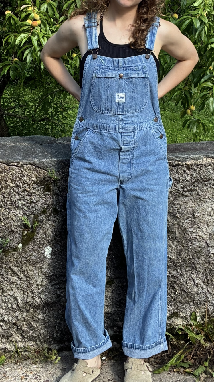 Blue Vintage Lee Denim Overalls