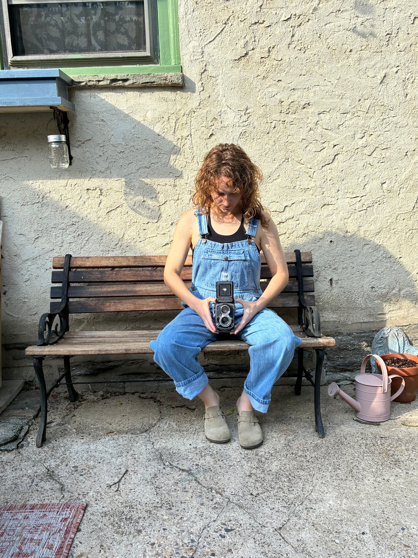Blue Vintage Lee Denim Overalls